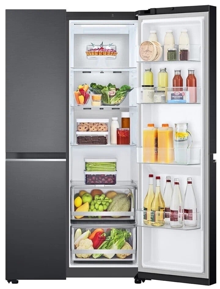 Lg gc b257jeyv. LG GC-b257smzv. Холодильник LG Side by Side. Холодильник LG GC-b257sbzv, черный. LG GC-b509slcl.